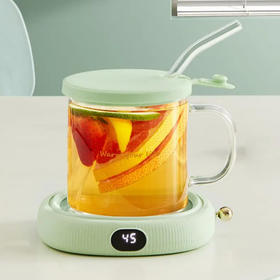 恒温杯垫套装绿色