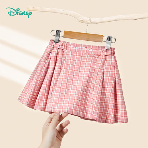 【商场同款】迪士尼童装女童洋气半身裙儿童百褶裙中小童宝宝公主裙 商品图1