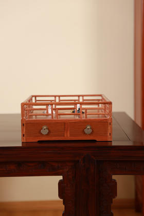 红桥红  家具严选  缅甸花梨（大果紫檀）  【缅花精工 都承盘】