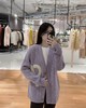 大LOGO刺绣开衫毛衣 商品缩略图1