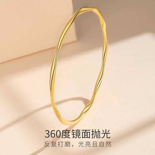 Winy9999足银爱无止境手镯送女友闺蜜节日生日礼物 商品图4