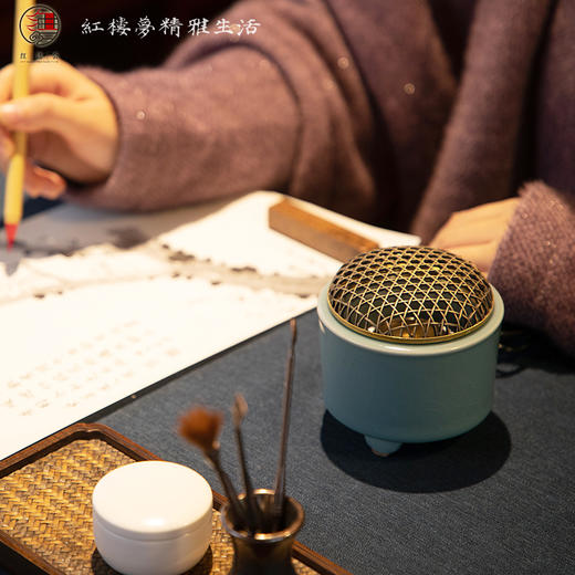 汝窑电子熏香炉 商品图6