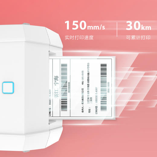 得力DL-888D（NEW）条码打印机(白灰)(台) 商品图3
