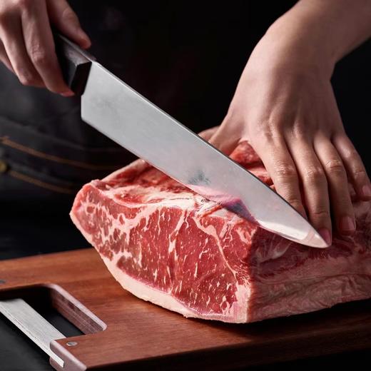 谷饲牛排套餐 | 精选纯血黑安格斯牛 肉质鲜嫩 肥瘦均匀雪花丰富 低脂肪高蛋白  原切上脑/肉眼牛排/牛肉饼 商品图1