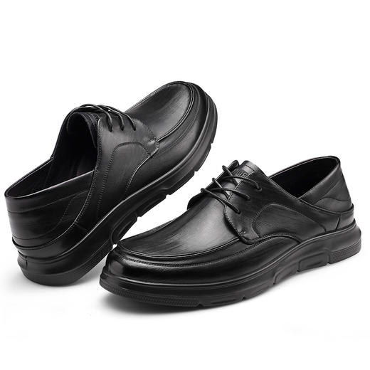 强人3515男加大码皮鞋45特大码46商务休闲47大号商务休闲系带单鞋 商品图10