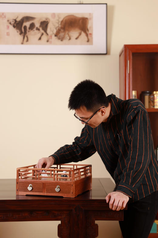 红桥红  家具严选  缅甸花梨（大果紫檀）  【缅花精工 都承盘】 商品图9