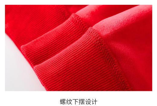 裁缝学苑QZ17 亲子装连帽卫衣纸样儿童衣服裁剪服装打版纸样图 商品图7