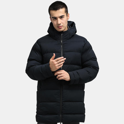 鹰爪行动鲲鹏中长款羽绒服850蓬白鹅绒男士户外连帽羽绒服 商品图4