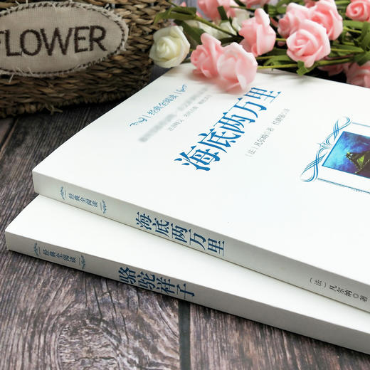 正版2册 海底两万里+骆驼祥子老舍原著完整版语文七年级指定阅读书目初中生课外书青少版世界名著书籍红岩创业史畅销书 商品图1