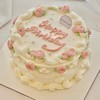 INS风复古“奶油”手绘蛋糕（提前三天预订） | 拍之前请先私聊确认口味和款式（3层胚2层夹心） 商品缩略图9