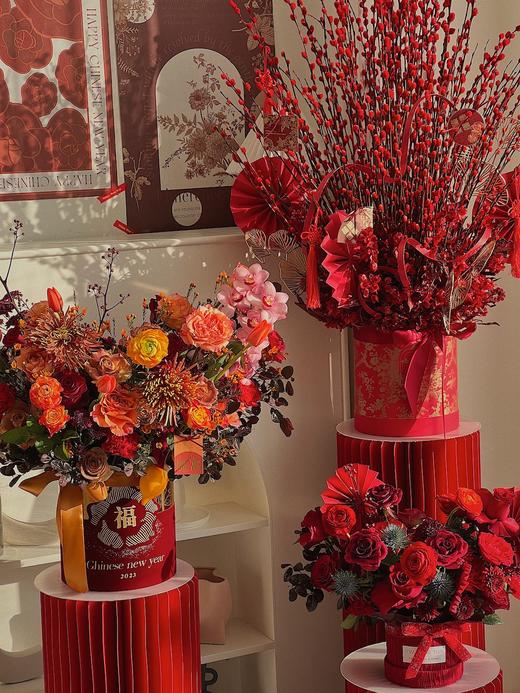 银柳迎客 · 年宵花桶 商品图3