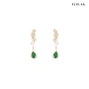 2023春夏流行新款耳环-幸运绿 商品缩略图0