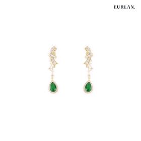 2023春夏流行新款耳环-幸运绿