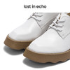 [捡漏价]lost in echo设计师款粗跟系带方圆头增高厚底德比鞋休闲百搭单鞋 商品缩略图4