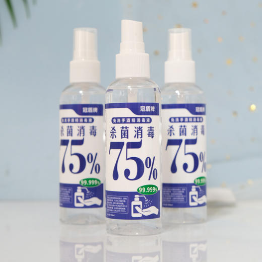 冠盾牌-免洗手酒精消毒液100ml 商品图1