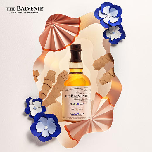 苏格兰百富（The Balvenie）16年陈酿 法国桶 单一麦芽威士忌 700ml 苏格兰斯佩赛区 商品图2