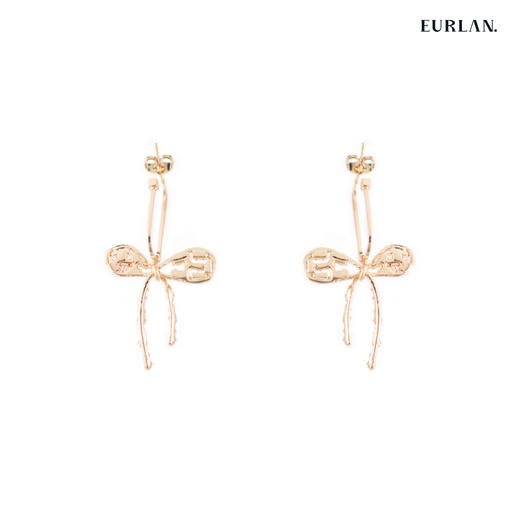 2023春夏流行新款耳环-蝴蝶结火爆款 商品图2