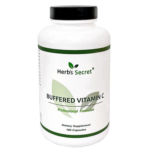 Herb’s secret  Buffered Vitamin C+钙镁钾 缓释维生素C+钙镁钾胶囊180粒 VC 商品图2