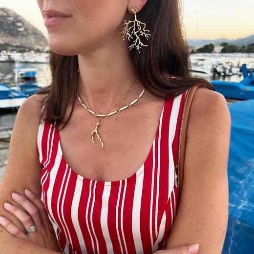 北京仓｜SORU-Coral-树枝 耳环［英国设计师］ 商品图8