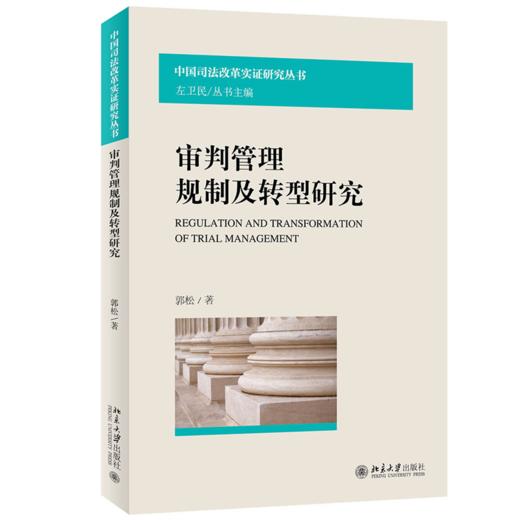 审判管理规制及转型研究 郭松 北京大学出版社 商品图0