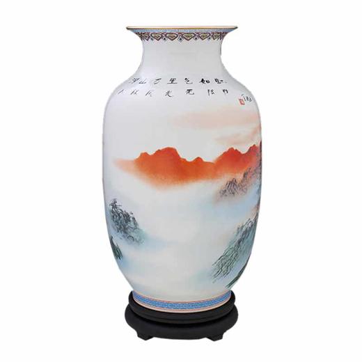 王锡良《河山万里》国瓷尊 商品图0