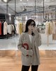 大LOGO刺绣开衫毛衣 商品缩略图2