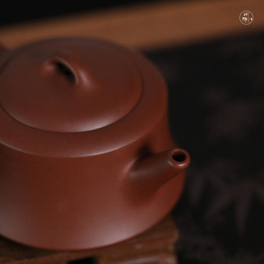 应书良鱼罩 红皮龙 纯手工紫砂壶 150ml 商品图1