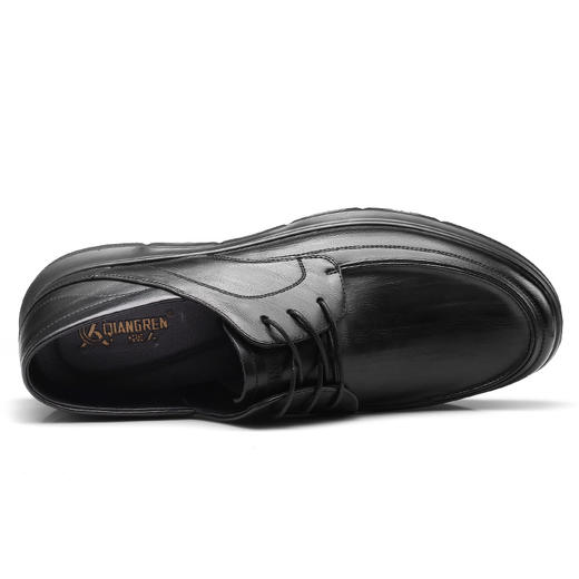 强人3515男加大码皮鞋45特大码46商务休闲47大号商务休闲系带单鞋 商品图9