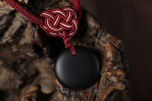 黑色大号精品云子吊坠 商品图0