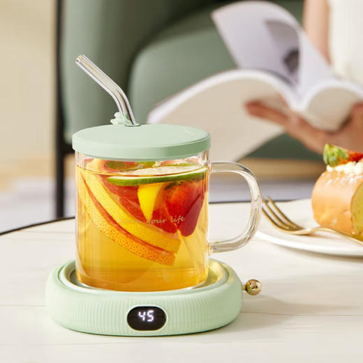 恒温杯垫套装绿色 商品图3