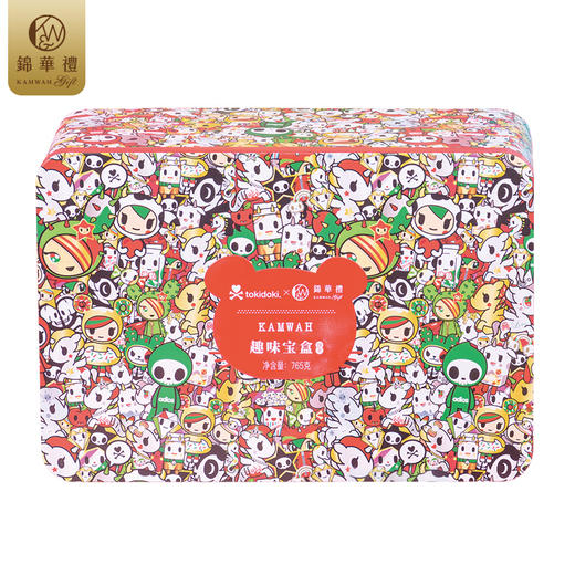 锦华礼鸡蛋卷曲奇饼干礼盒休闲零食品伴手礼 趣味宝盒765g 商品图4