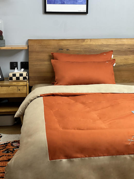 【小日子定制】Anyland长绒棉贡缎四件套 商品图0