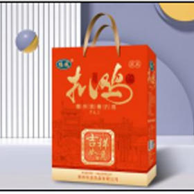 【48元/盒】德城德州五香扒鸡礼盒1.0kg（0803792）