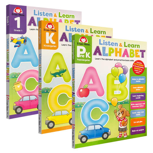 Listen and Learn Alphabet 听故事学英语系列 字母表 商品图1