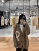 大LOGO刺绣开衫毛衣 商品缩略图1