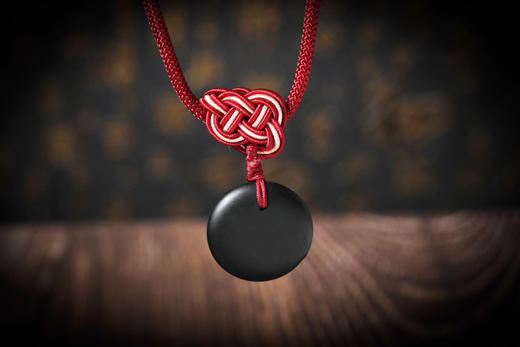 黑色大号精品云子吊坠 商品图1