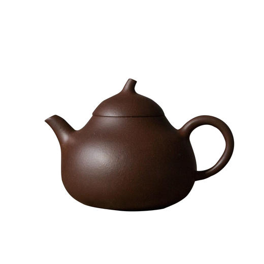 茶香记 紫砂壶 老紫泥茄瓜壶 经典器型 四号井老紫泥 生动灵秀 商品图4