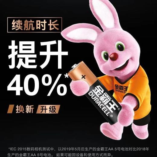 金霸王5号/7号电池碱性电池儿童玩具剃须刀闹钟电视遥控器电池 商品图3