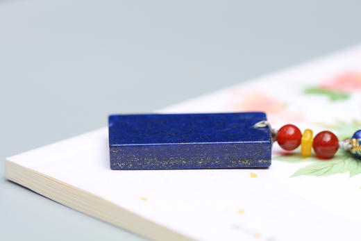 青金石无事牌挂件 商品图3