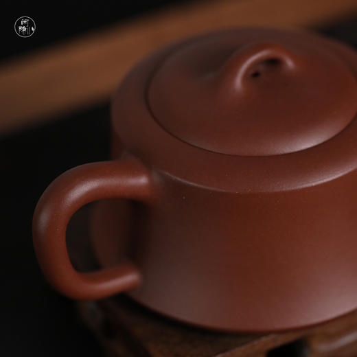 应书良鱼罩 红皮龙 纯手工紫砂壶 150ml 商品图2