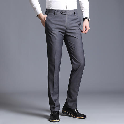 【融和会】男士商务休闲100%羊毛西裤  拍一发二 颜色随机 赞 商品图0