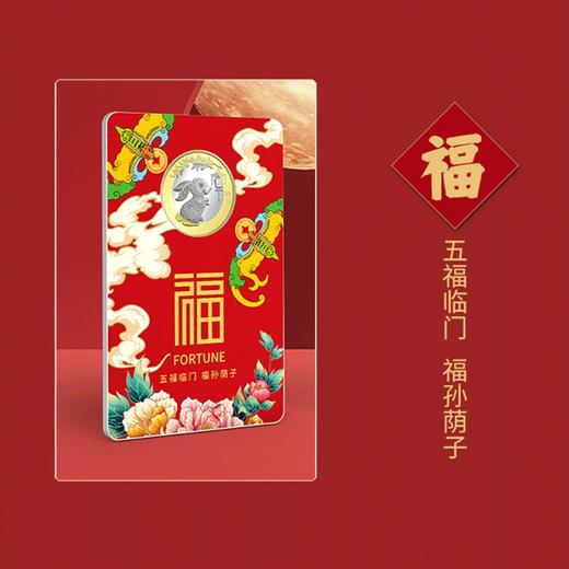 兔年纪念币 福禄寿喜装帧版（全套4枚+1套邮票） 商品图3