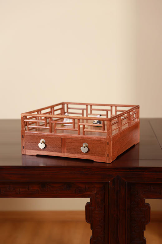 红桥红  家具严选  缅甸花梨（大果紫檀）  【缅花精工 都承盘】 商品图1