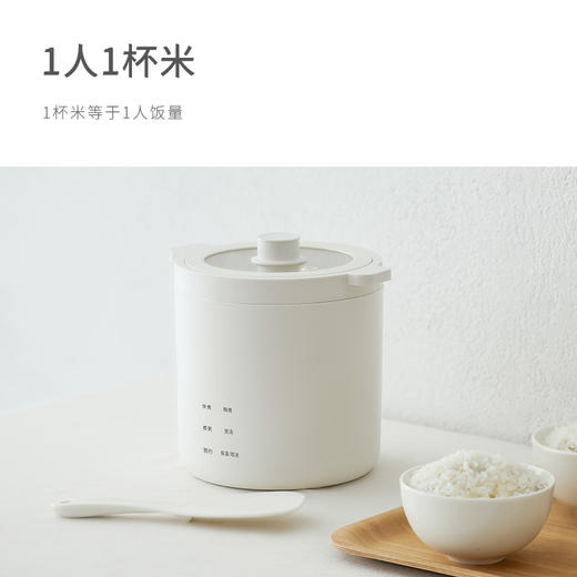 olayks迷你电饭煲多功能小型电饭煲1一2人mini电饭锅1.2L 商品图6