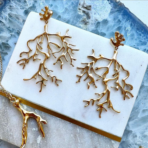 北京仓｜SORU-Coral-树枝 耳环［英国设计师］ 商品图3