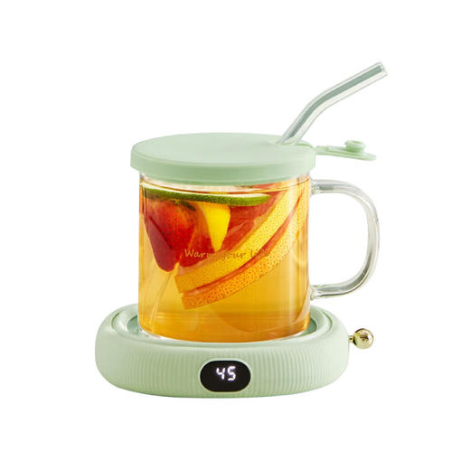 恒温杯垫套装绿色 商品图1