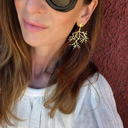 北京仓｜SORU-Coral-树枝 耳环［英国设计师］ 商品图7