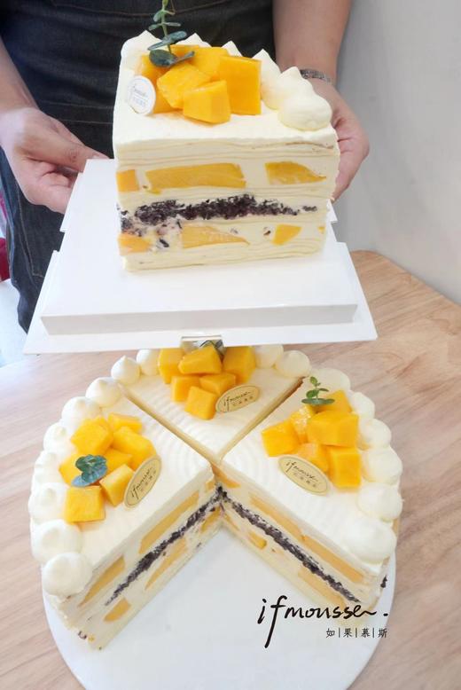 「点心」霸气芒果血糯米千层切块 相当于4寸大小 商品图1