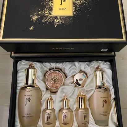 【领70元券再下单】韩国后WHOO 天率丹和率套盒套装礼盒7件套（新旧版本随机发）香港直邮 日期到27年10月 商品图3