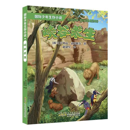 国际少年生存小说峡谷求生诺贝尔文学奖获得者亨里克显克维奇儿童文学作品自然探险小说适合中学生阅读课外书安徽少年儿童出版社fb 商品图0